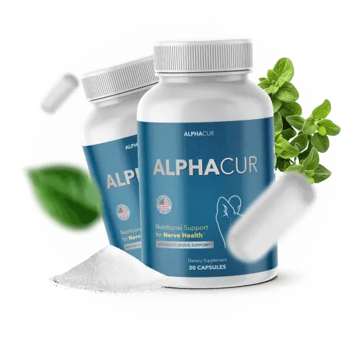 AlphaCur nerve support supplement - 2 bottles