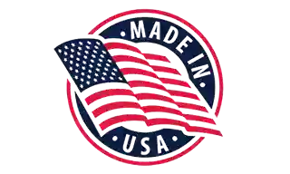 AlphaCur Made in USA certification badge